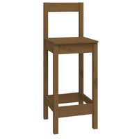 Thumbnail for 9-tlg. Bar-Set Honigbraun Massivholz Kiefer