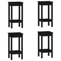 Thumbnail for 5-tlg. Bar-Set Schwarz Massivholz Kiefer