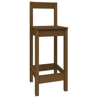 Thumbnail for 5-tlg. Bar-Set Honigbraun Massivholz Kiefer