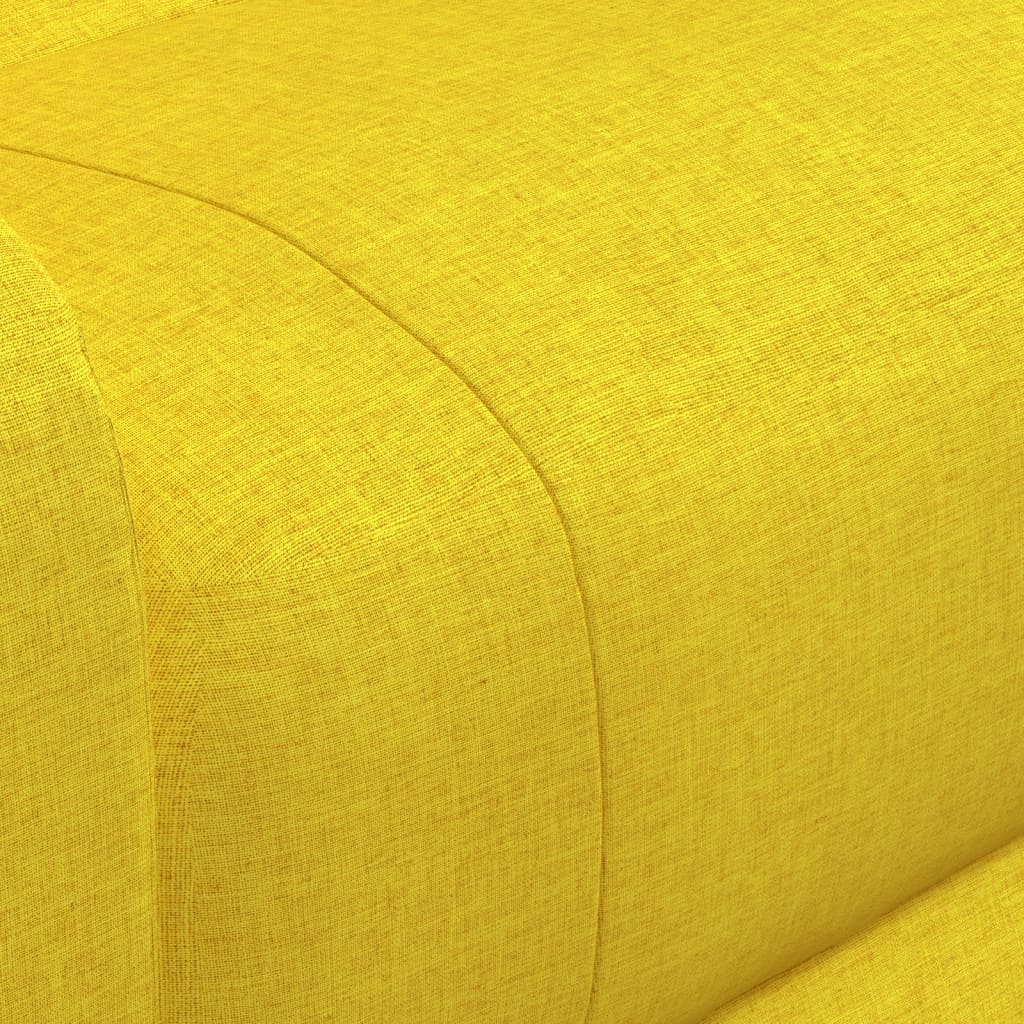 Relaxsessel mit Aufstehhilfe Gelb Stoff