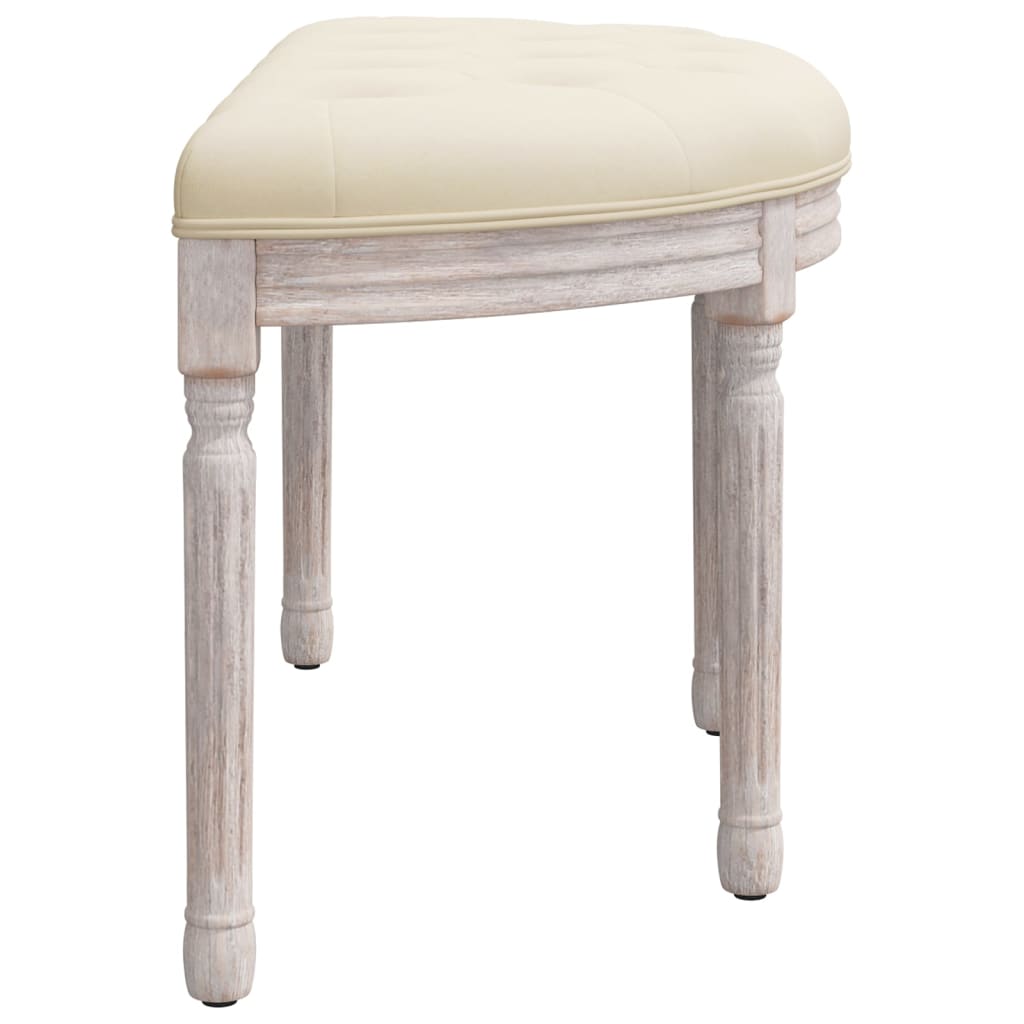Sitzbank 81,5x41x49 cm Stoff