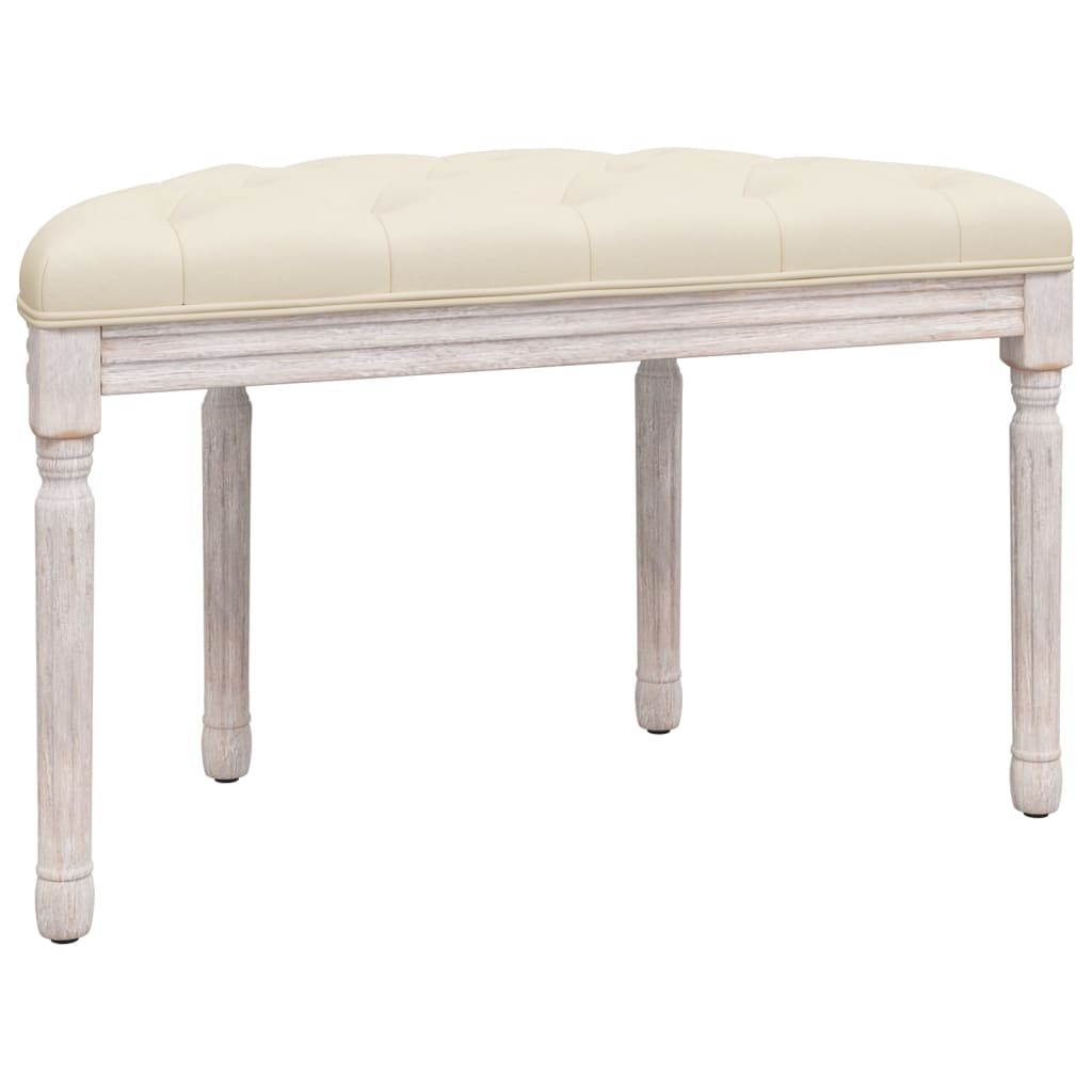 Sitzbank 81,5x41x49 cm Stoff