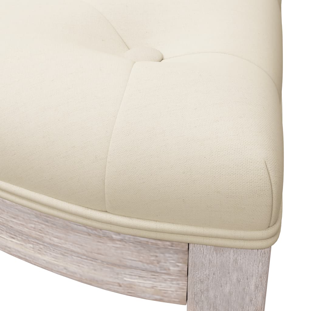 Sitzbank 81,5x41x49 cm Stoff