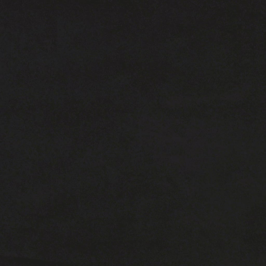 Sitzbank Schwarz 81,5x41x49 cm Samt