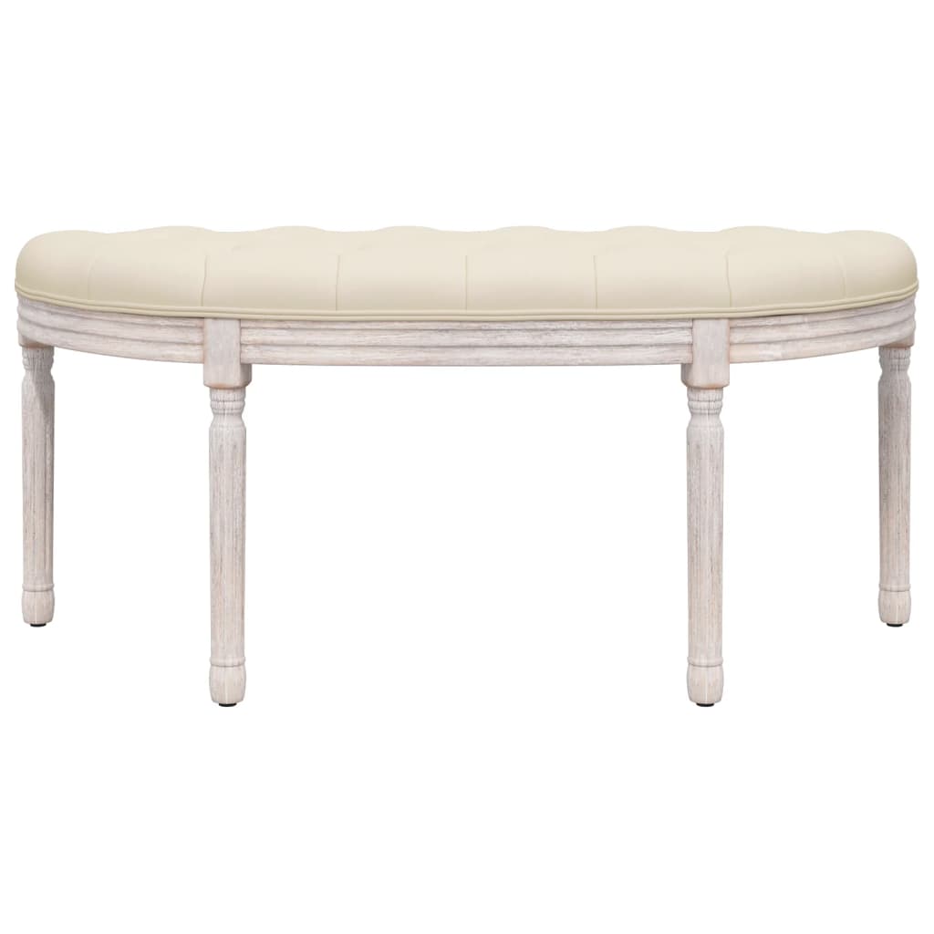 Sitzbank 110,5x45x49 cm Stoff