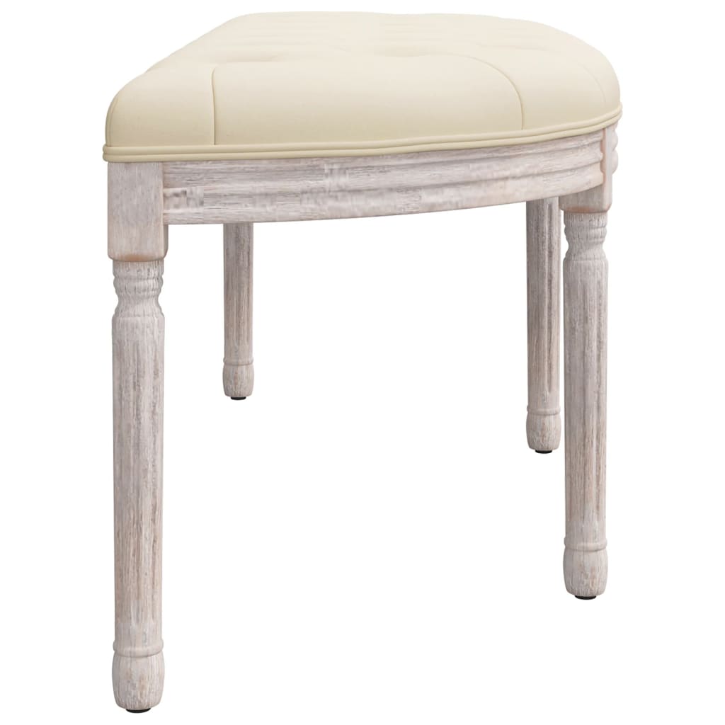 Sitzbank 110,5x45x49 cm Stoff