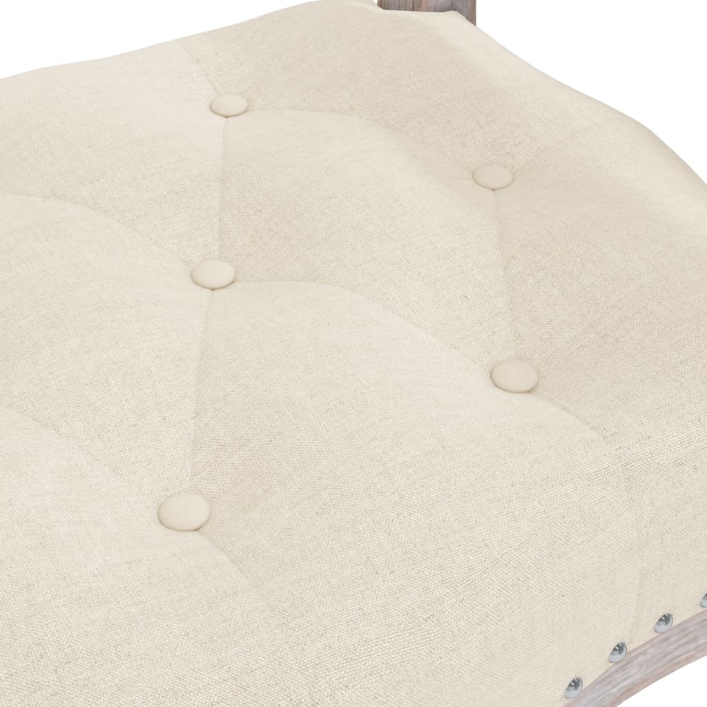 Sitzbank 80x45x60 cm Stoff