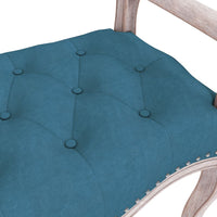 Thumbnail for Sitzbank Blau 110x45x60 cm Samt