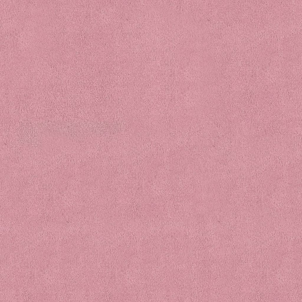 Sitzbank Rosa 110x45x60 cm Samt