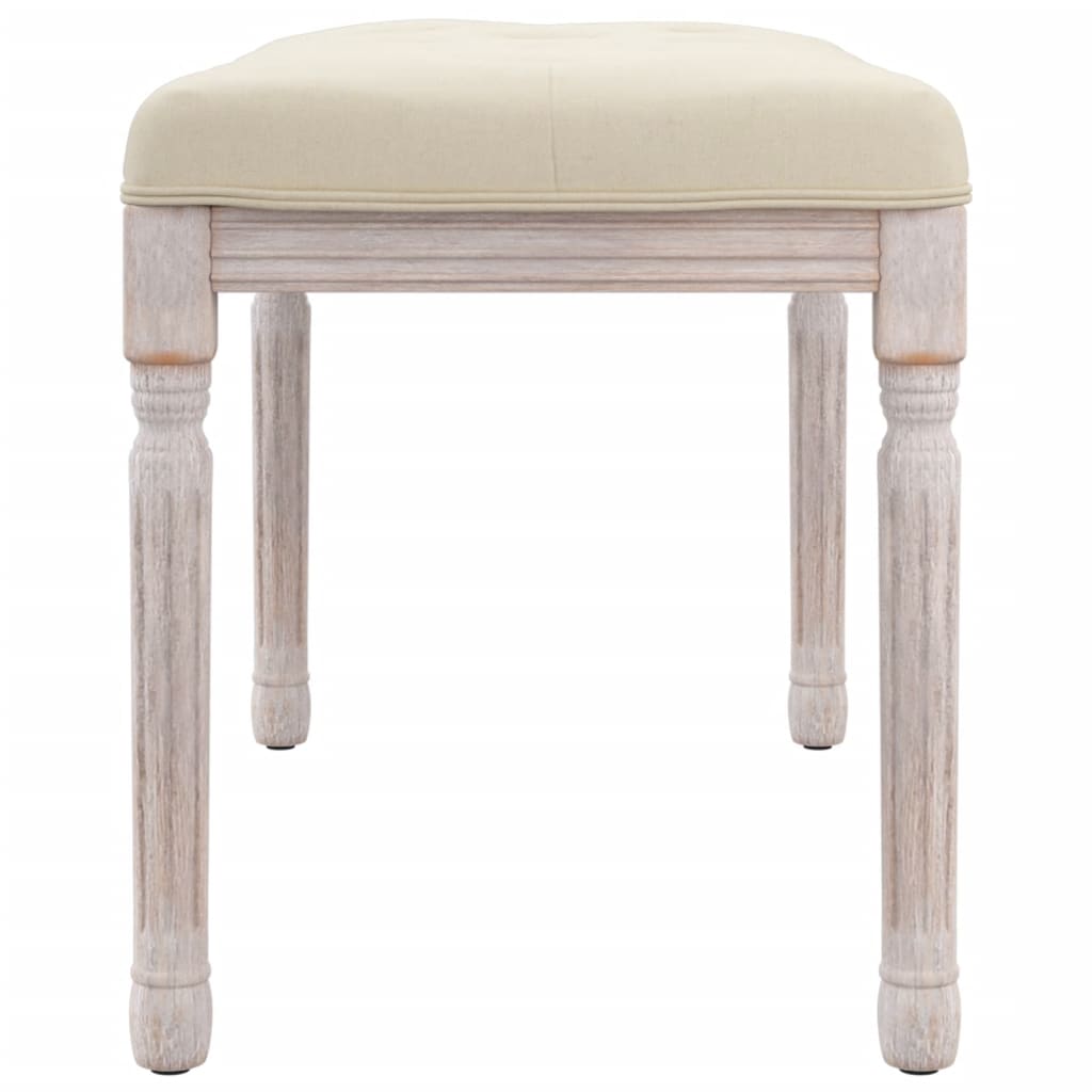 Sitzbank 80x40x49 cm Stoff