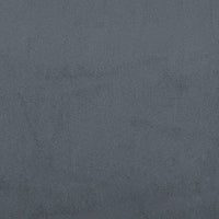 Thumbnail for Sitzbank Dunkelgrau 80x40x49 cm Samt