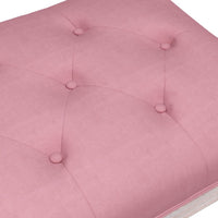 Thumbnail for Sitzbank Rosa 110x40x49 cm Samt