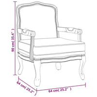 Thumbnail for Sessel Hellgrau 64x64x90 cm Samt