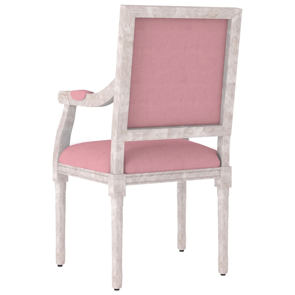 Sessel Rosa 54x59x99 cm Samt