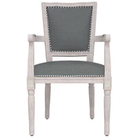 Thumbnail for Esszimmerstuhl Dunkelgrau Stoff