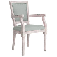 Thumbnail for Esszimmerstuhl Hellgrau Samt