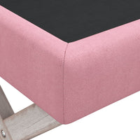 Thumbnail for Hocker mit Stauraum Rosa 45x45x49 cm Samt