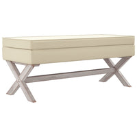 Thumbnail for Hocker mit Stauraum 110x45x49 cm Stoff