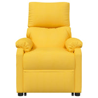 Thumbnail for Massagesessel mit Aufstehhilfe Gelb Stoff