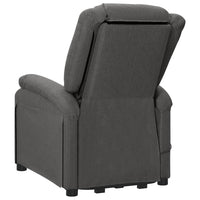 Thumbnail for Massagesessel mit Aufstehhilfe Dunkelgrau Stoff