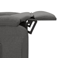 Thumbnail for Massagesessel mit Aufstehhilfe Dunkelgrau Stoff