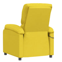 Thumbnail for Massagesessel mit Aufstehhilfe Hellgelb Stoff