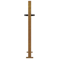 Thumbnail for Gartentor 105x80 cm Cortenstahl Gras-Design