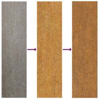 Thumbnail for Gartentor 105x180 cm Cortenstahl Gras-Design