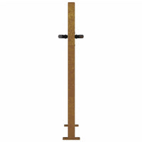 Thumbnail for Gartentor 105x105 cm Cortenstahl Bambus-Design