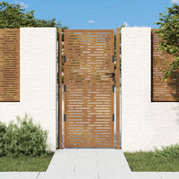 Thumbnail for Gartentor 105x180 cm Cortenstahl Quadratisches Design
