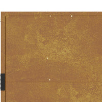 Thumbnail for Gartentor 105x180 cm Cortenstahl