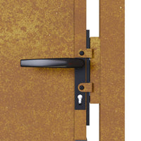 Thumbnail for Gartentor 105x205 cm Cortenstahl