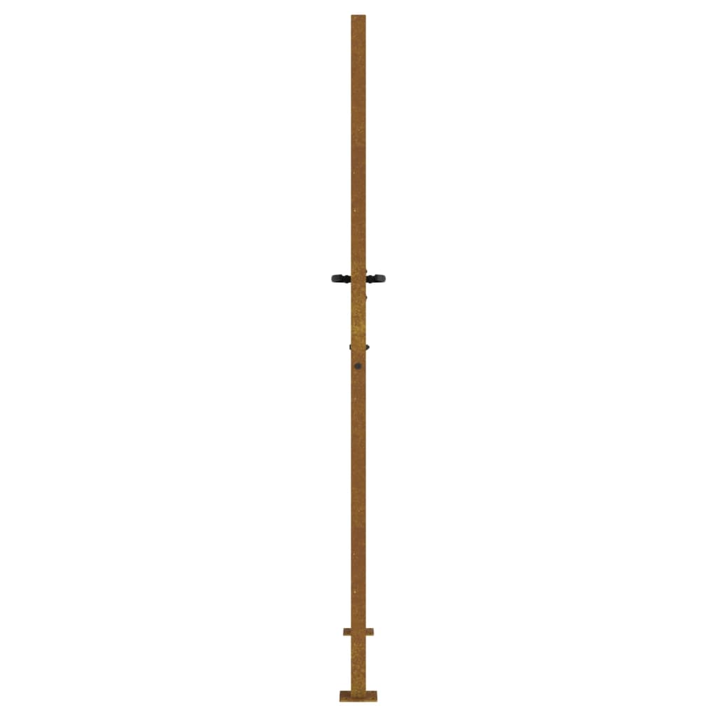Gartentor 105x205 cm Cortenstahl Baum-Design