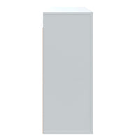 Thumbnail for Wandschrank Hochglanz-Weiß 80x33x80 cm Holzwerkstoff