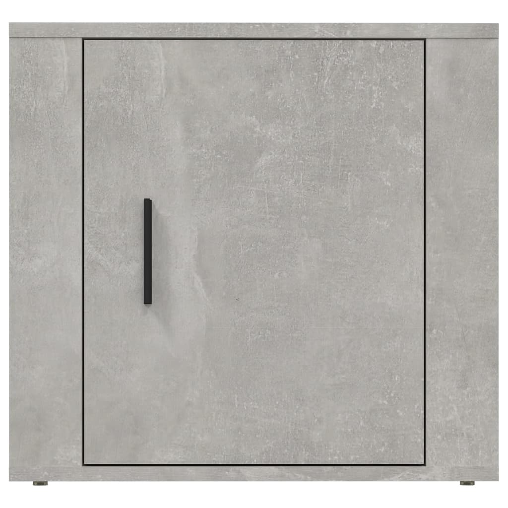 Nachttisch Betongrau 50x39x47 cm