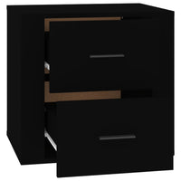 Thumbnail for Nachttisch Schwarz 50x39x47 cm