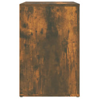 Thumbnail for Schuhschrank Räuchereiche 130x35x54 cm Holzwerkstoff