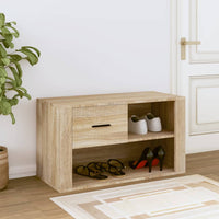 Thumbnail for Schuhschrank Sonoma-Eiche 80x35x45 cm Holzwerkstoff