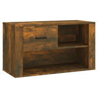 Thumbnail for Schuhschrank Räuchereiche 80x35x45 cm Holzwerkstoff
