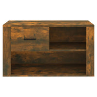 Thumbnail for Schuhschrank Räuchereiche 80x35x45 cm Holzwerkstoff