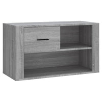 Thumbnail for Schuhschrank Grau Sonoma 80x35x45 cm Holzwerkstoff