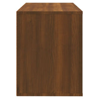 Thumbnail for Schuhschrank Braun Eichen-Optik 80x35x45 cm Holzwerkstoff