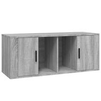 Thumbnail for TV-Schrank Grau Sonoma 100x35x40 cm Holzwerkstoff