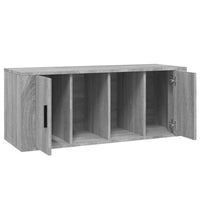 Thumbnail for TV-Schrank Grau Sonoma 100x35x40 cm Holzwerkstoff