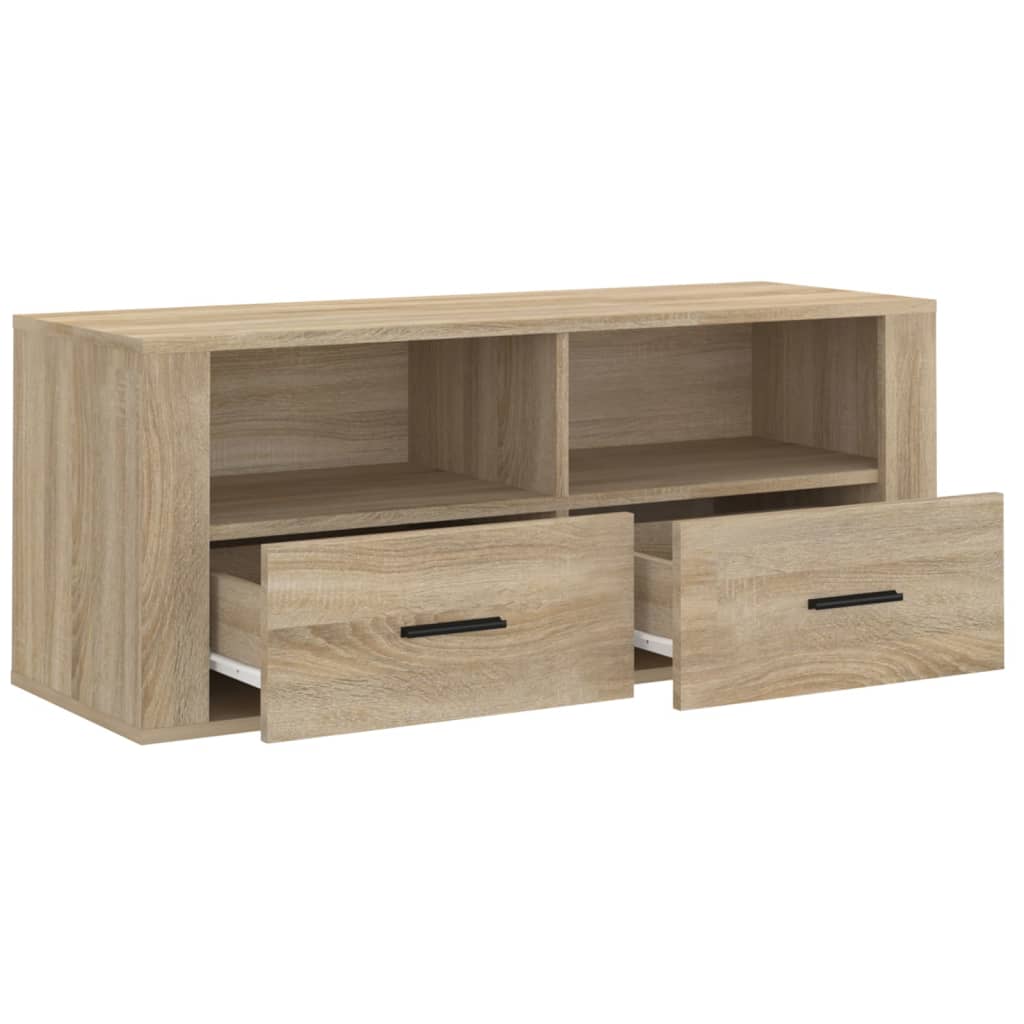 TV-Schrank Sonoma-Eiche 100x35x40 cm Holzwerkstoff