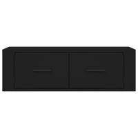 Thumbnail for TV-Wandschrank Schwarz 80x36x25 cm Holzwerkstoff