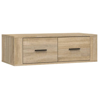 Thumbnail for TV-Wandschrank Sonoma-Eiche 80x36x25 cm Holzwerkstoff