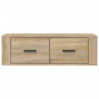 Thumbnail for TV-Wandschrank Sonoma-Eiche 80x36x25 cm Holzwerkstoff