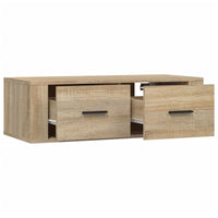 Thumbnail for TV-Wandschrank Sonoma-Eiche 80x36x25 cm Holzwerkstoff