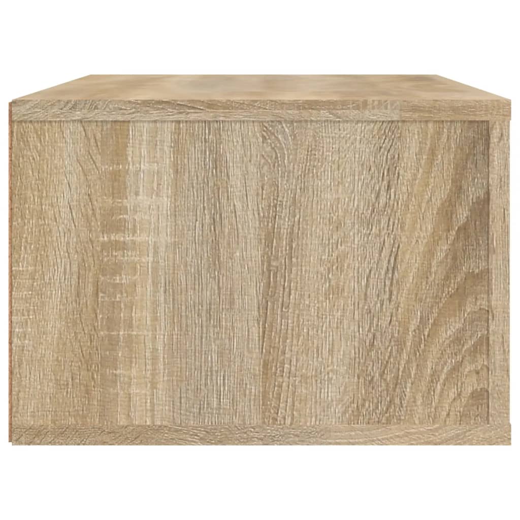 TV-Wandschrank Sonoma-Eiche 80x36x25 cm Holzwerkstoff